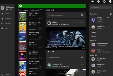 Windows 10s Xbox App More About Extending A Console Than