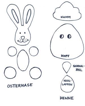 Wird es ein osterhase mit vielen. Hase und Henne aus Toilettenpapierrolle - Tiere Basteln ...