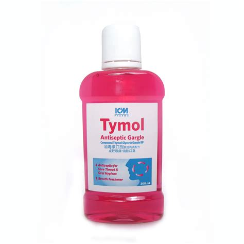 Tymol Antiseptic Gargle  ICM Pharma