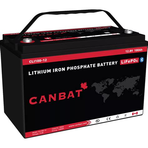 12v 100ah Lithium Battery Lifepo4 Canada Free Shipping