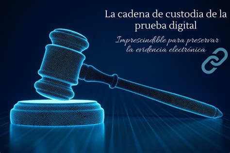 La Cadena De Custodia De La Prueba Digital Truedata Consultores