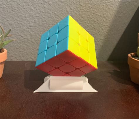 Rubiks Cube Stand Etsy