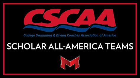 Saints Swimming And Diving Earns Cscaa Scholar All America Team Honors