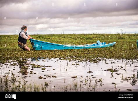 Ibera Wetlands Boat Hi Res Stock Photography And Images Alamy
