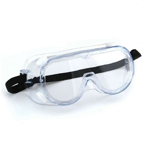 Shatter Resistant Pvc Disposable Safety Glasses