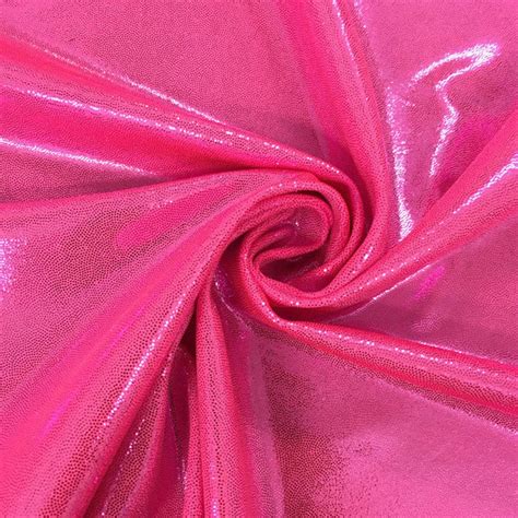 Hot Pink Nylon Spandex Fabric Small Dot 5860 Wide Many Etsy