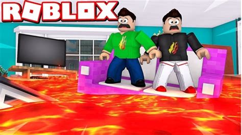 The floor is lava is a game made to be light, funny and fun to play with friends in multiplayer mode or even play story mode! The Floor Is LAVA! - Roblox