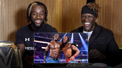 Kofi Truth Reunite To Watch Their Summerslam Tag Title Victory Wwe Playback Youtube