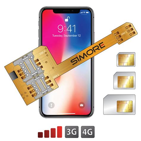 Here is where you can find it, given your iphone model: iPhone X Dual SIM X-Triple X adapter - Triple Dualsim card adapter 4G 3G compatible with ...