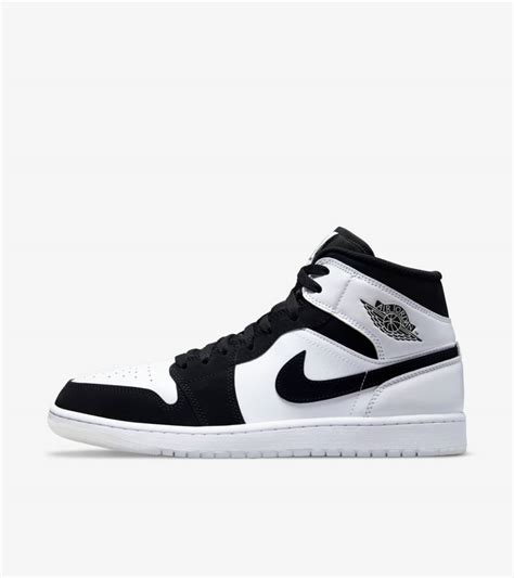 air jordan 1 mid se white and black dh6933 100 release date nike snkrs my