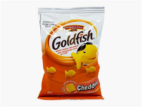 Goldfish Cracker Png Goldfish Snack Transparent Background Png