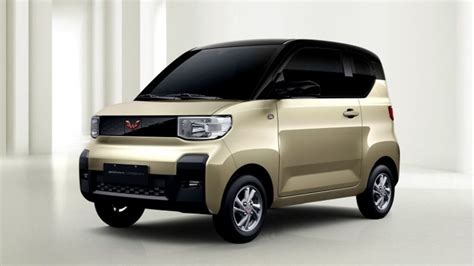 Wuling Chinesen Zeigen Viersitzigen Elektro Kleinwagen Auto Motor