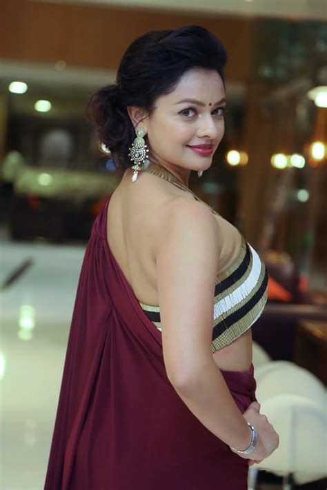 Pooja Kumar Beautiful Body In Hot Designer Outfit At Cake Mixing Ceremony Ritzystar