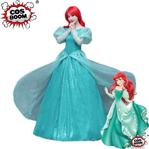 Cosboom The Little Mermaid Cosplay Costume Halloween Carnival Party