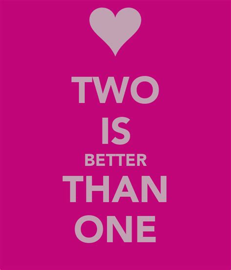Math is just one of those things that makes our blood boil. TWO IS BETTER THAN ONE Poster | Gisa | Keep Calm-o-Matic
