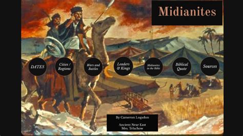 The Midianites By Cameron Logsdon