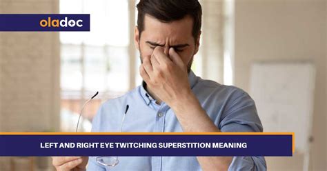 all you need to know about eye twitching superstition