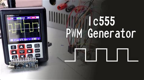 How To Generate Pwmpulse Width Modulation Signal Using Ic555 Diy
