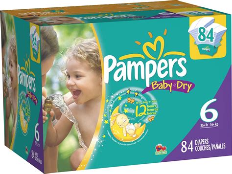 Pampers Baby Dry Size 6 84 Count Box Baby