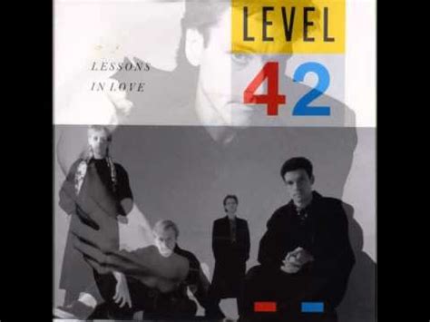 Cmaj7 am7 b7+ we should use it, we could use it, yeah. Level 42 - Lessons In Love - YouTube