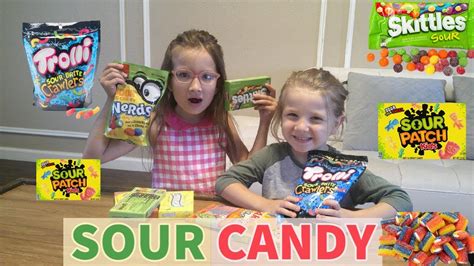 Eating Sour Candy Candy Taste Test Youtube