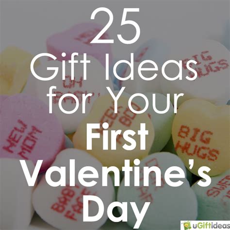 Tired of searching for girlfriend gifts? Gifts for Your 1st Valentine's Day - uGiftIdeas.com