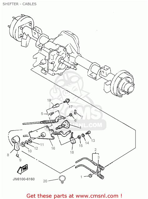 ℹ️ download yamaha g16a manuals (total manuals: Yamaha G16-ap/ar 1996/1997 Shifter - Cables - schematic partsfiche