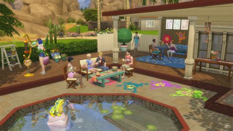 The Sims 4 Backyard Stuff Platinum Simmers