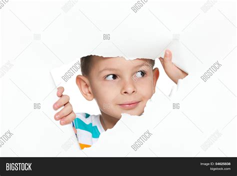 Curious Little Boy Image And Photo Free Trial Bigstock