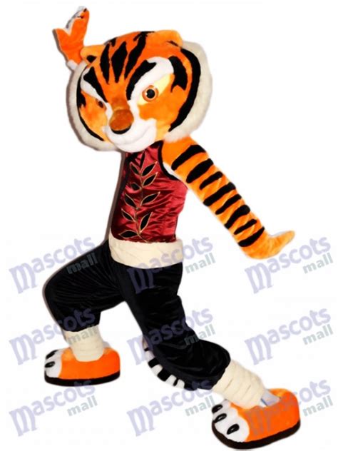 Tigress Tiger Kung Fu Panda Mascot Costume Animal