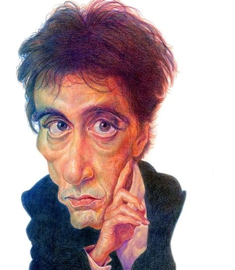 Al Pacino Funny Caricatures Caricature Artist Caricature