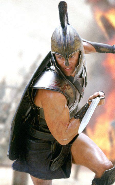 Troy 2004 Brad Pitt Greek Warrior Troy Achilles
