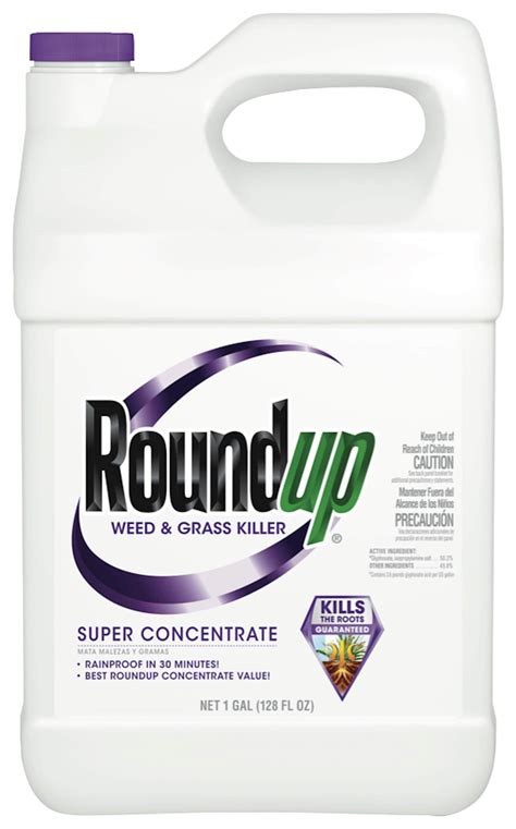 Roundup Super Gallon Concentrated Weed And Grass Killer In The Weed Killers Department At