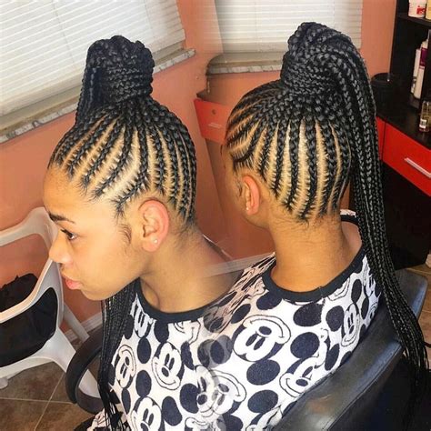 Styles Of Straight Up Straight Up Braids 5 Latest Ankara Styles And