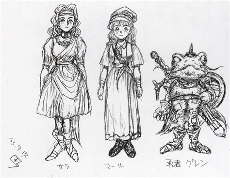 Check Out These Rare Chrono Trigger Concept Arts From 1993 Before