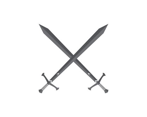 Sword Vector Logo Illustrations 595146 Vector Art At Vecteezy