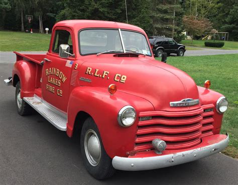 Little Red Fire Truck 1952 Chevy Pickup
