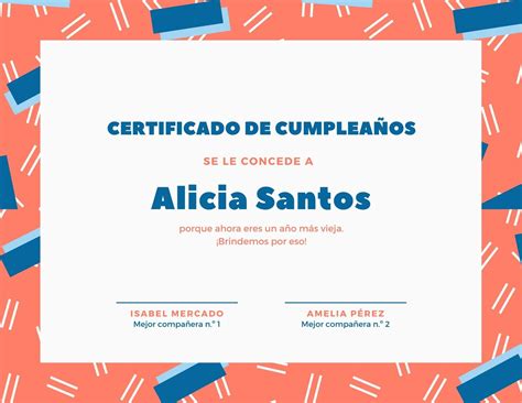 Total 82 Images Diploma De Feliz Cumpleaños Para Imprimir Viaterramx