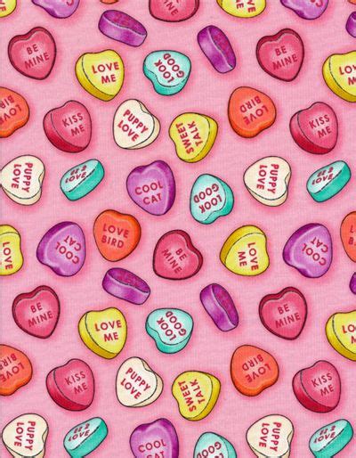 Candy Hearts Background