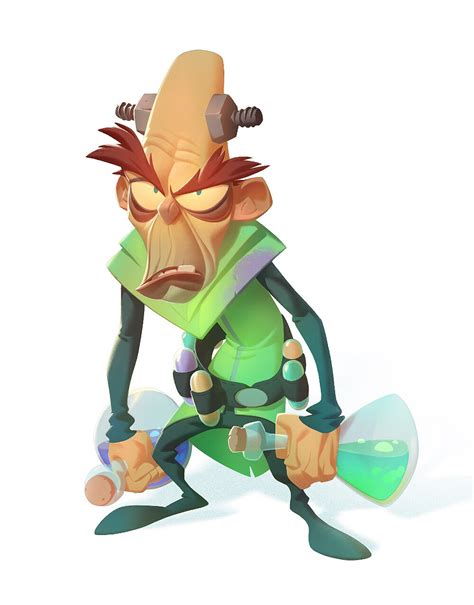 Artstation Crash Bandicoot 4 Villains First Look Nicholas Kole