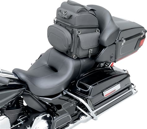 Saddlemen Br1800ex Motorcycle Back Seat Sissy Bar Bag Luggage For