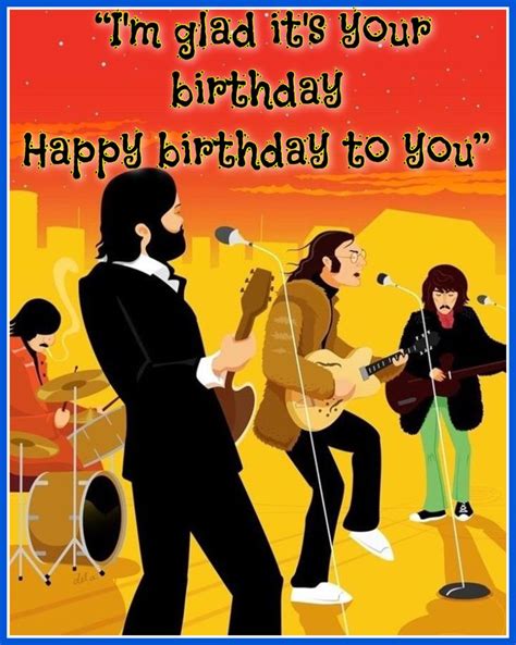 Happy Birthday Card With Singing And Guitar