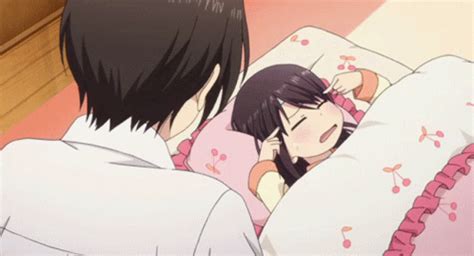 Anime Bed Gif Anime Bed Sick Discover Share Gifs