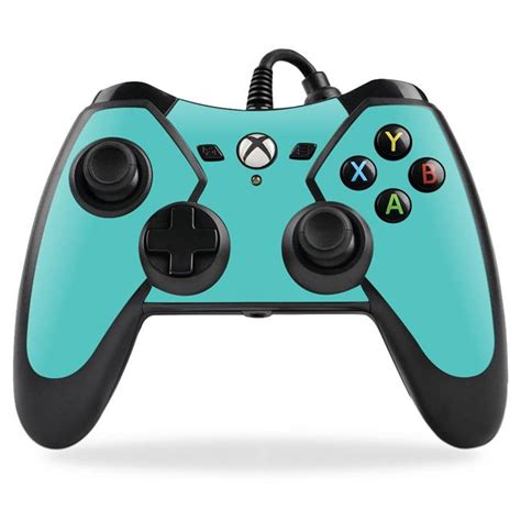 Mightyskins Prexbonco Solid Turquoise Skin For Powera Pro Ex Xbox One