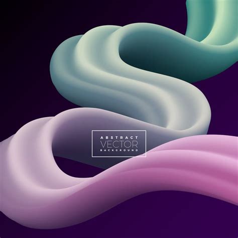 Download 3D abstract wave vector backgrounds 06 | Waves vector, Abstract waves, Vector background