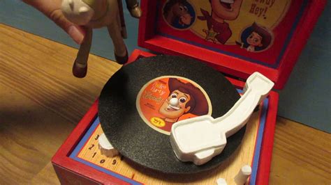 Toy Story Woodyroundup Record Player Youtube