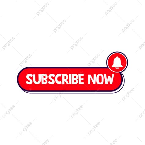 Youtube Subscribe Button Vector Png Images Youtube Subscribe Button