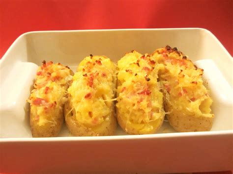 Pommes de terre farcies aux lardons Diet Délices