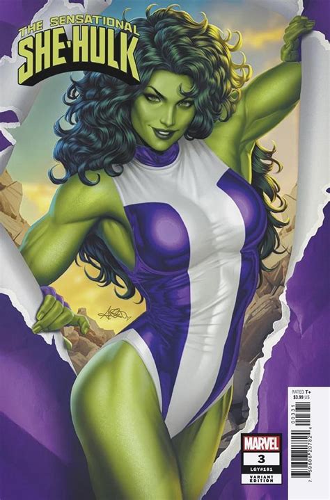 Sensational She Hulk 2023 Series 3 Ariel Diaz Variant Rmakeminemarvel