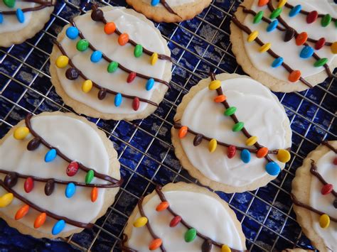 It's not too late to get some baking done and get into the christmas spirit. The Nerdy Chef: Christmas Light Cookies